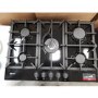 Refurbished Neff T27DS59S0 N70 75cm Five Burner Gas Hob Black With Cast Iron Pan Stands