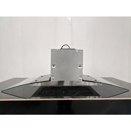 Refurbished CDA ECP102SS 100cm Curved Glass Chimney Cooker Hood Stainless Steel