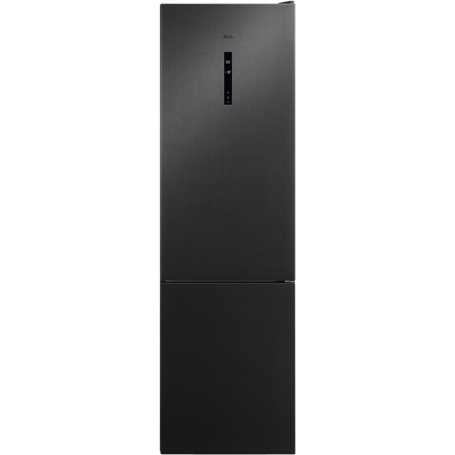 Refurbished AEG RCB736E5MB 347 Litre 60/40 Freestanding Fridge Freezer - Black