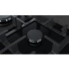 GRADE A3 - Neff T27CS59S0 75cm Five Zone Gas-on-glass Hob Black With Cast Iron Pan Stands