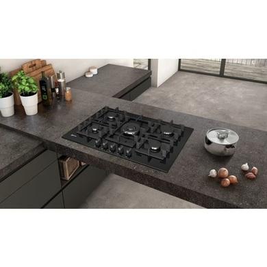 Refurbished Neff N70 T27CS59S0 75cm 5 Burner Gas on Glass Gas Hob Black