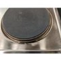 Refurbished Indesit TI60X 60cm Four Zone Solid Plate Electric Hob Stainless Steel