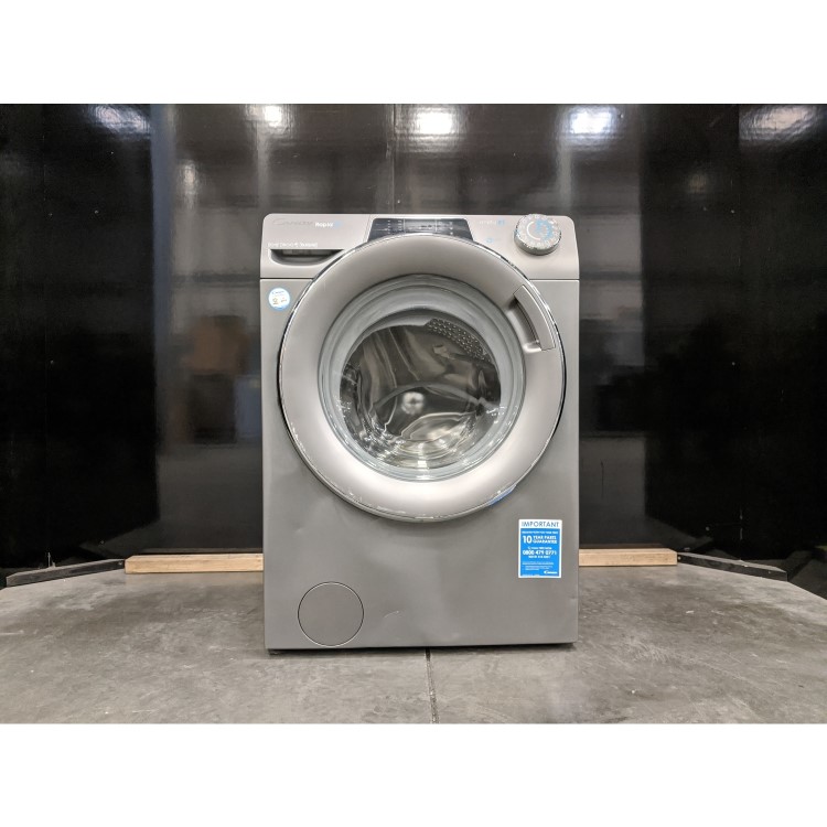 Refurbished Candy RO16106DWMCRE-80 Freestanding 10KG 1600 Spin Washing Machine Graphite