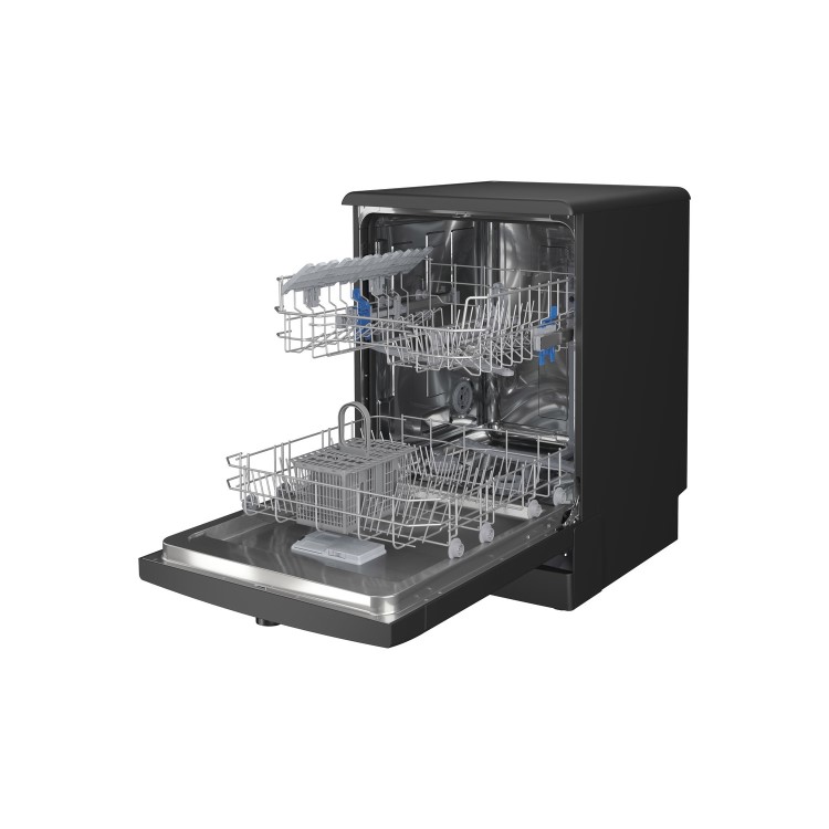 Indesit 13 Place Settings Freestanding Dishwasher - Black