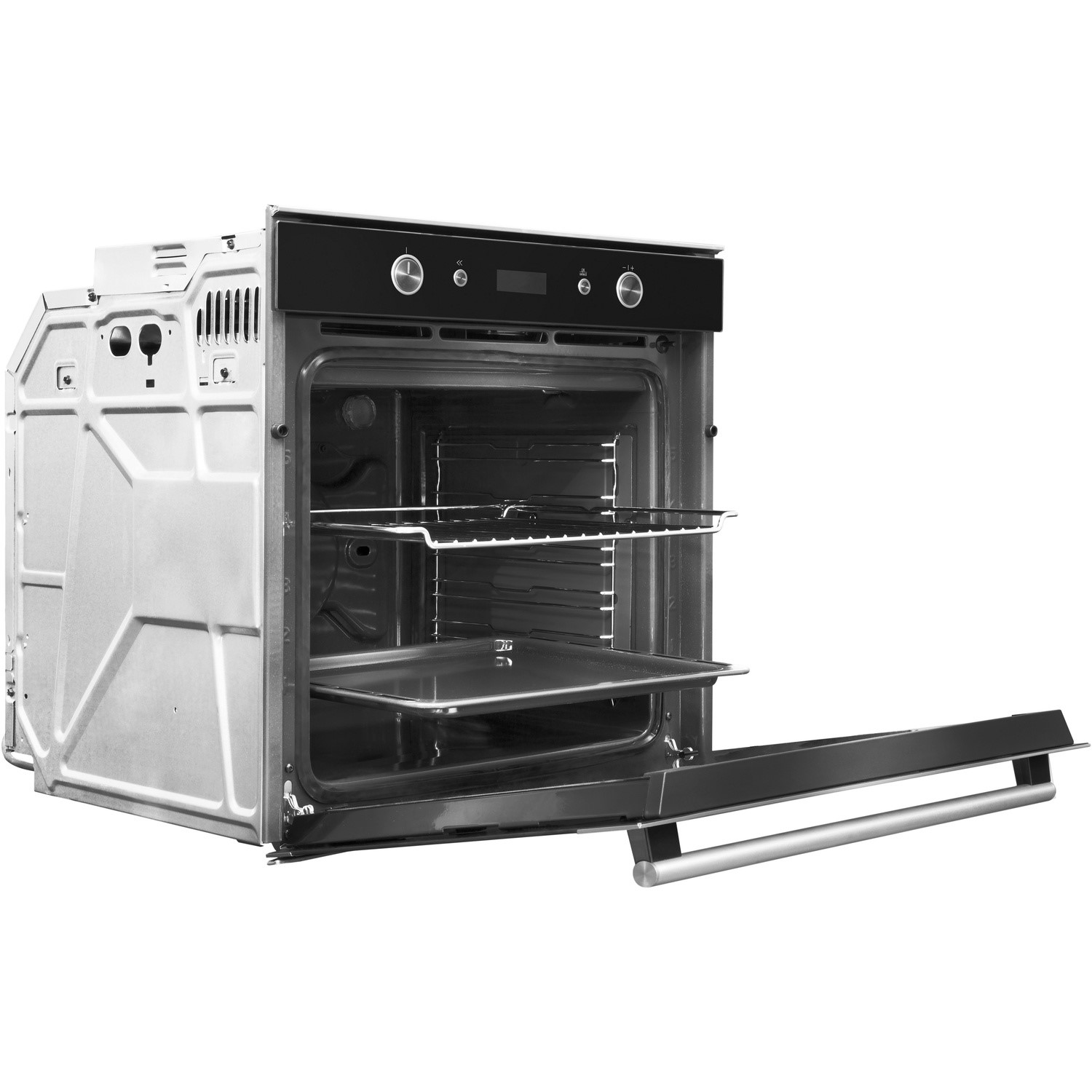 Hotpoint Electric Fan Digital Single Oven Stainless Steel SI6864SHIX Appliances Direct