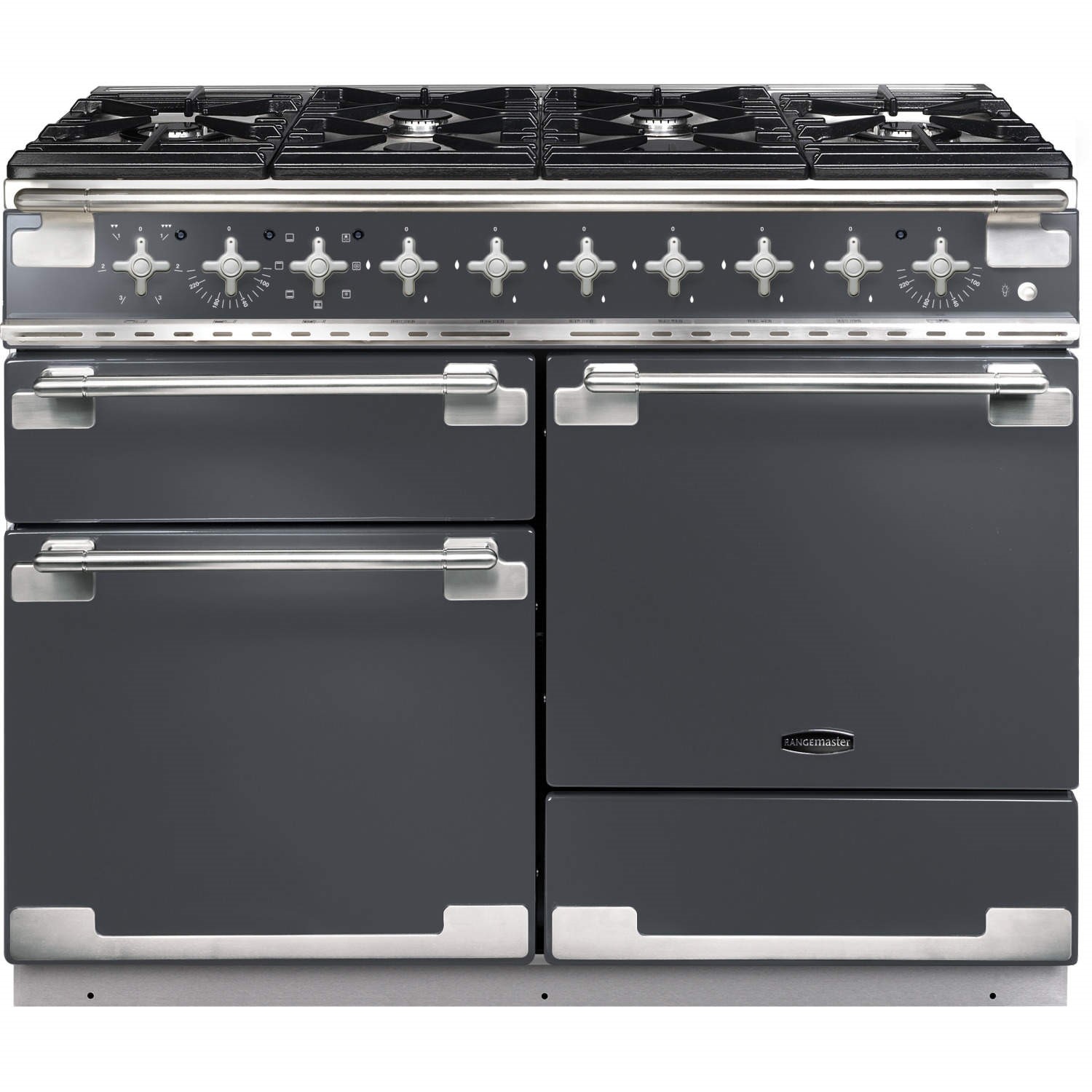 Rangemaster Els110dffsl Elise 110Cm Dual Fuel Range Cooker Slate  ELS110DFFSL/