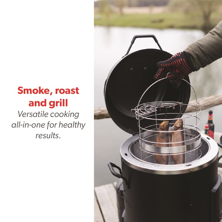 Char-Broil The Big Easy - Single Burner Gas Smoker Roaster and BBQ Grill