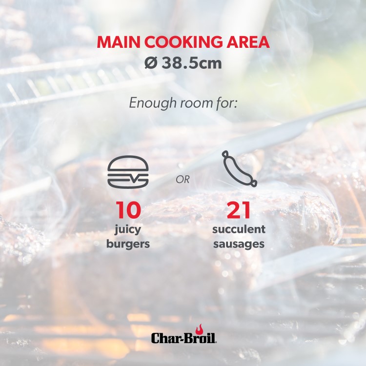 Char-Broil The Big Easy - Single Burner Gas Smoker Roaster and BBQ Grill