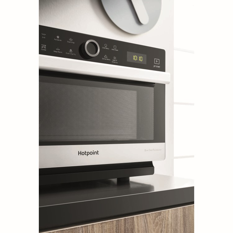 GRADE A2 - Hotpoint MWH338SX Supreme Chef 33L Combination Microwave Oven - Stainless Steel