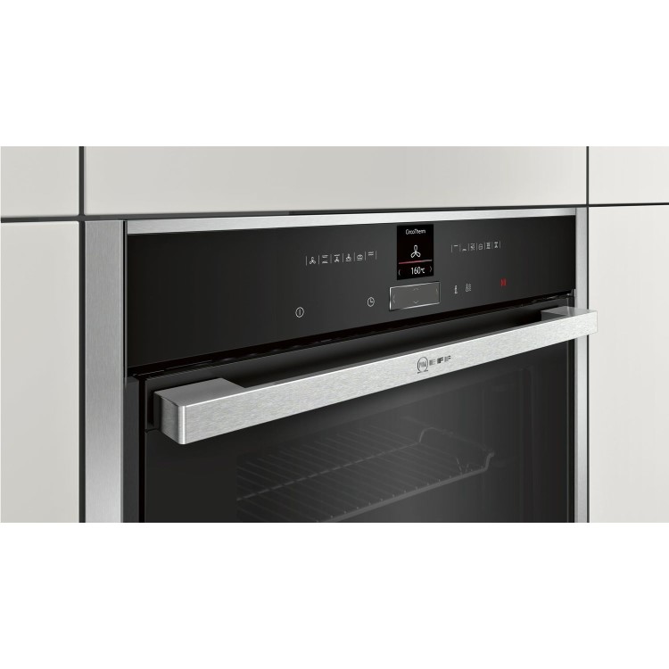 Refurbished Neff Slide And Hide B47CR32N0B 60cm Single Built In Electric Oven
