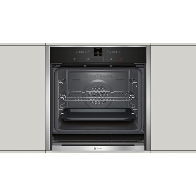 Refurbished Neff Slide And Hide B47CR32N0B 60cm Single Built In Electric Oven