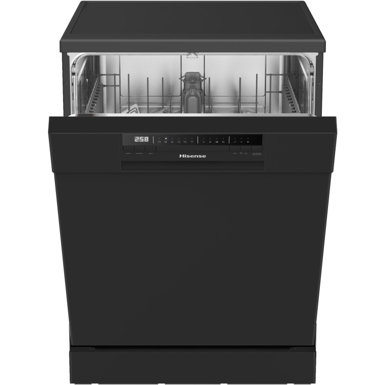 GRADE A1 - Hisense HS60240BUK 13 Place Freestanding Dishwasher A++ - Black