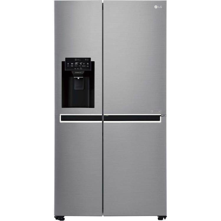 GRADE A3 - LG GSL760PZXV 601 Litre American Style Fridge Freezer Frost Free 2 Door 91cm Wide - Silver