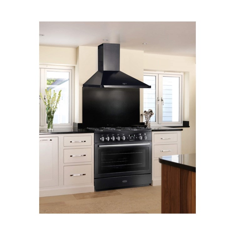 Rangemaster Professional Plus FX 90cm Dual Fuel Range Cooker - Stainless Steel