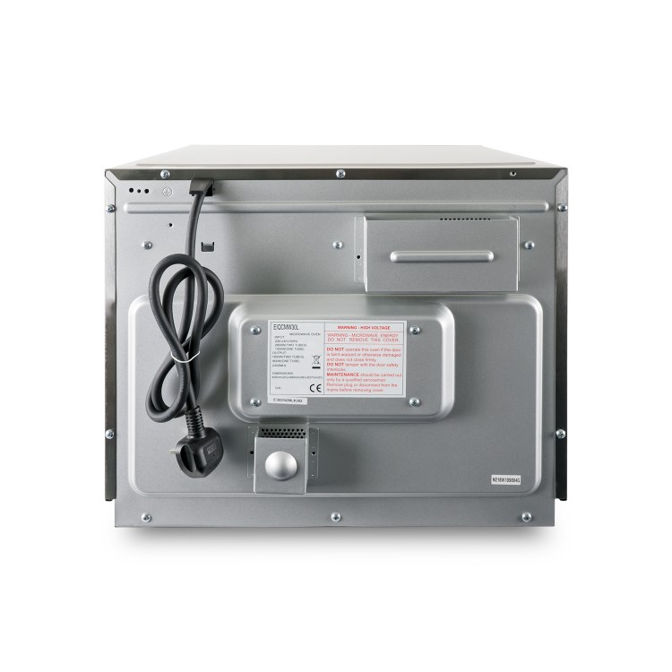 GRADE A2 - electriQ 1800W 30L Programmable Commercial Microwave for Commercial Kitchens & Catering - Stainless Steel