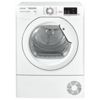 Refurbished Hoover HLX C10D Smart Freestanding Condenser 10KG Tumble Dryer White