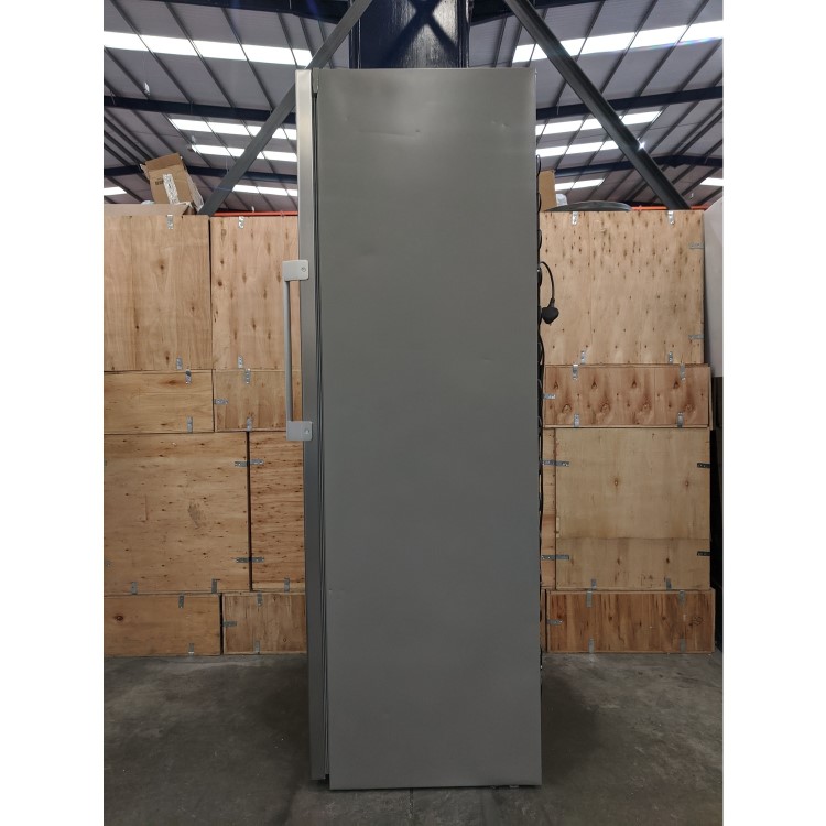 Refurbished Whirlpool UW8F2CXB Freestanding 270 Litre Upright Frost Free Freezer Stainless Steel