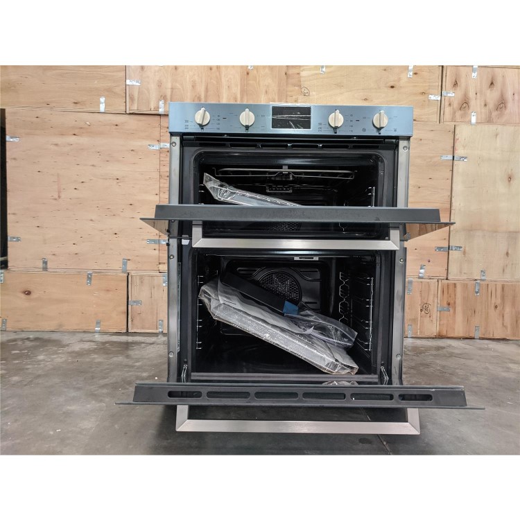 Refurbished Smeg Cucina DUSF400S Double Built Under Electric Oven Silver