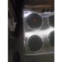 Refurbished Indesit TI60X 60cm Four Zone Solid Plate Electric Hob - Stainless Steel