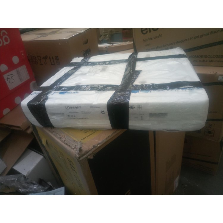 Refurbished Indesit TI60X 60cm Four Zone Solid Plate Electric Hob - Stainless Steel
