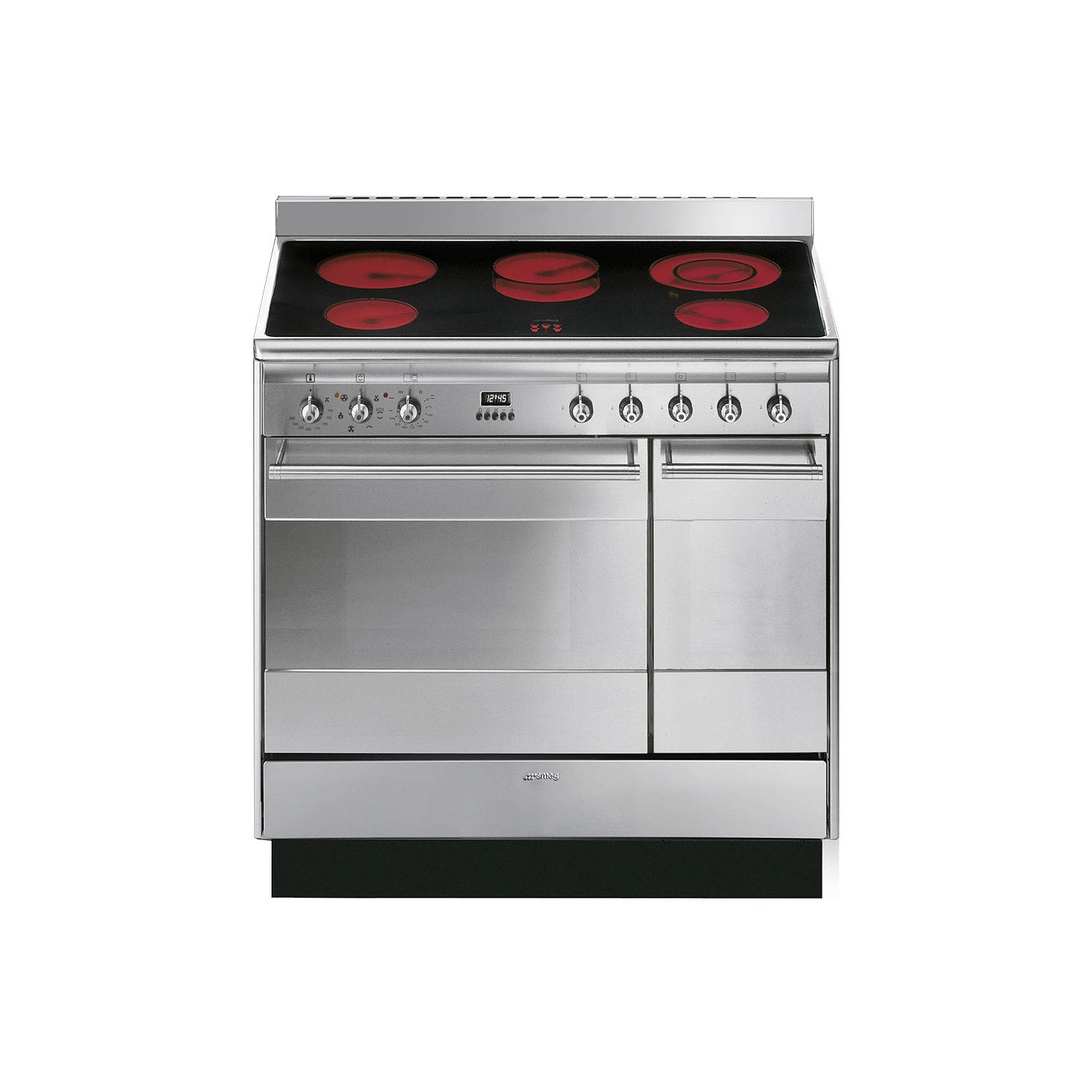 Refurbished Smeg Cucina SR264XGH2 60cm 4 Burner Gas Hob Stainless Steel