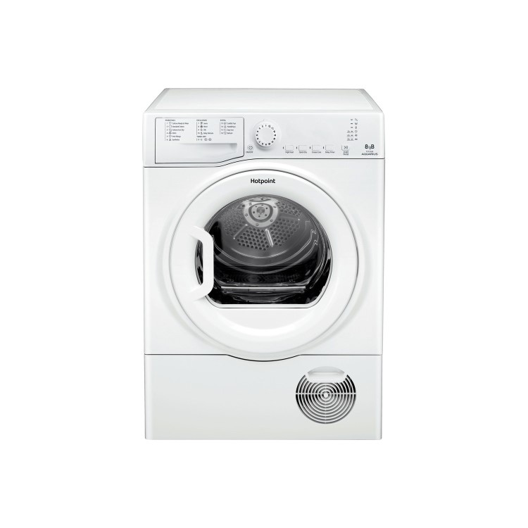 Refurbished Hotpoint TCFS83BGP Freestanding Condenser 8KG Tumble Dryer White
