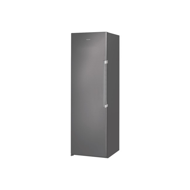 GRADE A3 - HOTPOINT UH8F1CG 260 Litre Freestanding Upright Freezer 188cm Tall Frost Free 59.5cm Wide - Graphite