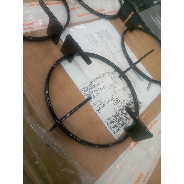 Refurbished Neff N30 T26CR51S0 60cm 4 Burner Gas-on-glass Hob With Side Controls Black