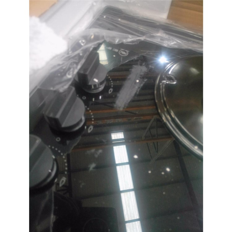 Refurbished Neff N30 T26CR51S0 60cm 4 Burner Gas-on-glass Hob With Side Controls Black