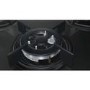 GRADE A2 - Neff T26CR51S0 N30 60cm Four Burner Gas-on-glass Hob With Side Controls - Black
