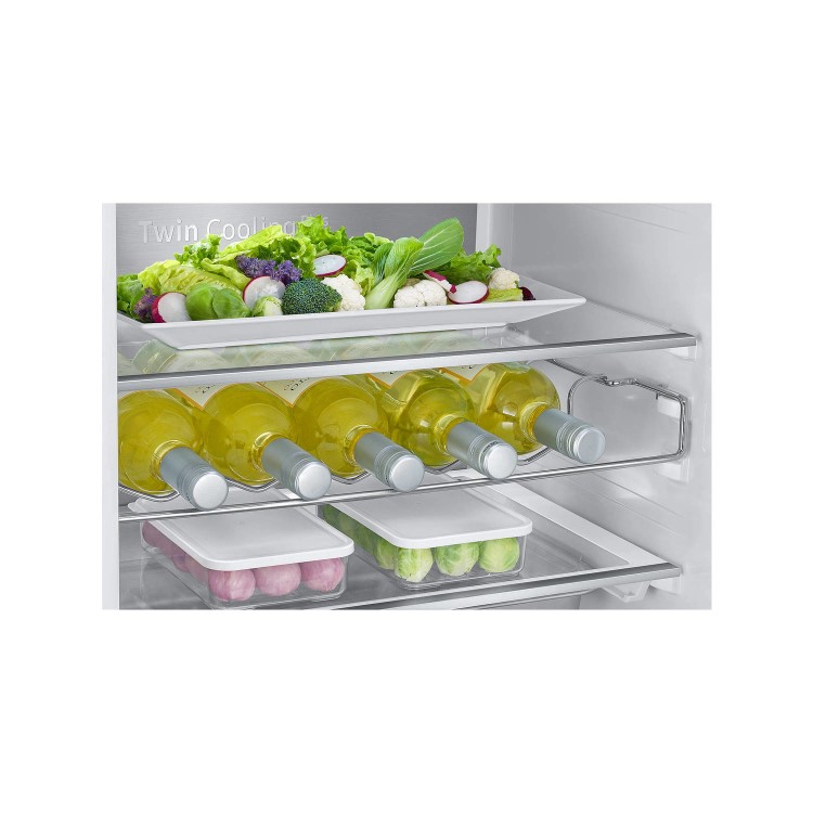 Refurbished Samsung RB33R8899SR Freestanding 328 Litre 60/40 Fridge Freezer Stainless Steel