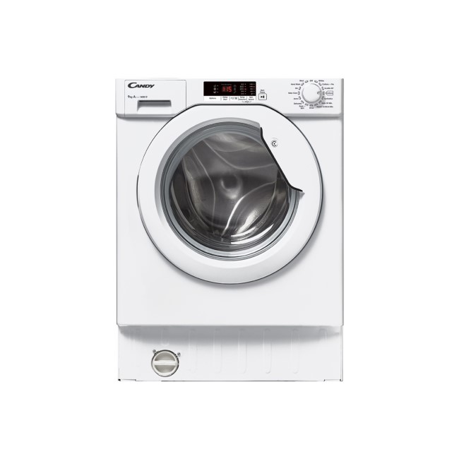 GRADE A2 - Candy CBWM914S-80 9kg 1400rpm Spin Integrated Washing Machine - White