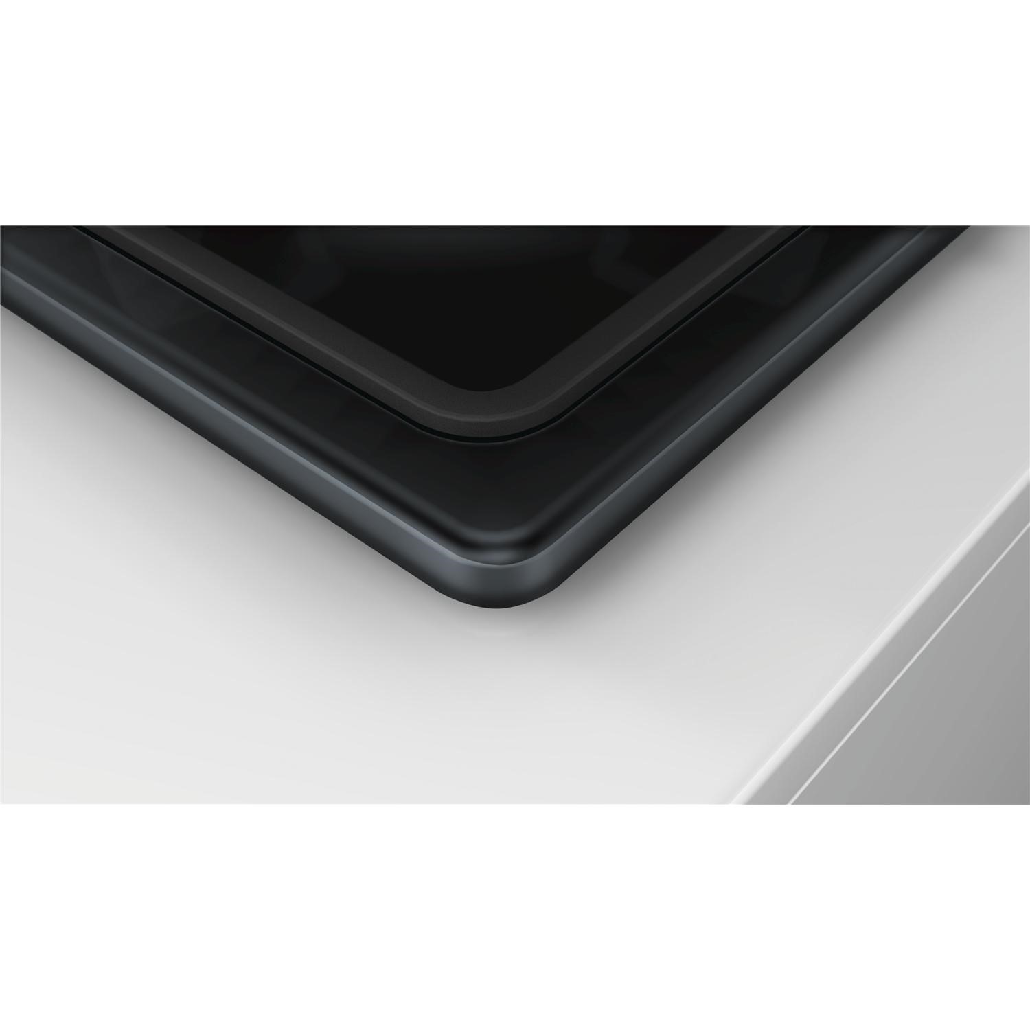 Bosch Serie 2 58cm 4 Burner Gas Hob Black PBP6B6B60 Appliances Direct