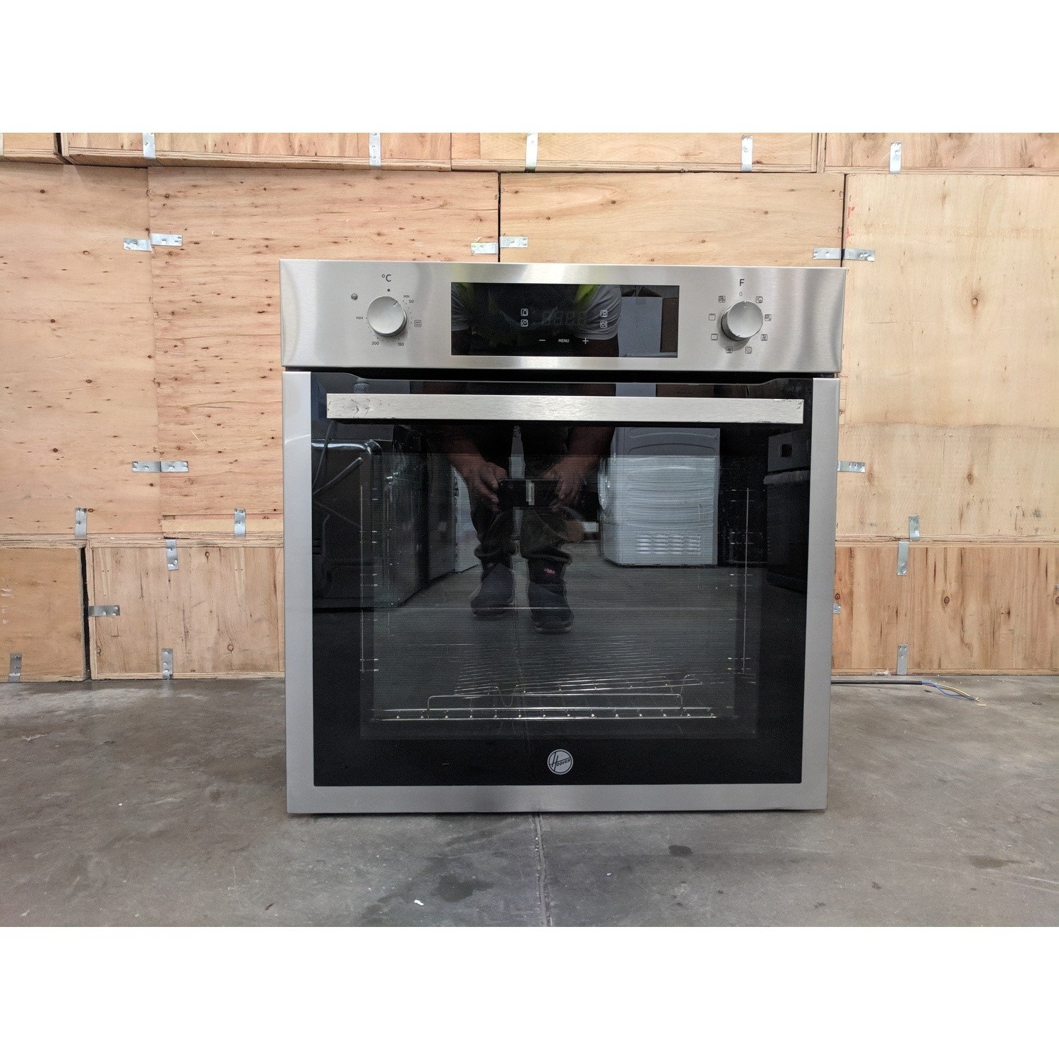 Refurbished Hoover H-OVEN 300 HOC3E3158IN 60cm Single Built In Electric Oven 