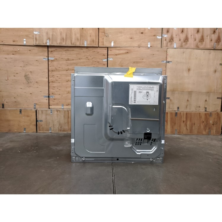 Refurbished Neff N30 Slide & Hide B6CCG7AN0B 60cm Single Built In Electric Oven Stainless Steel