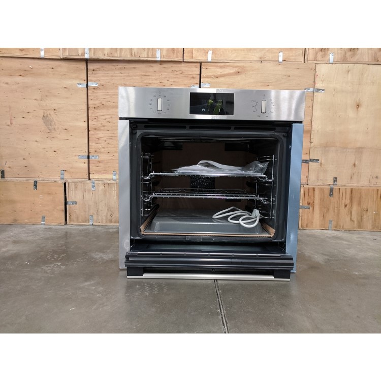 Refurbished Neff N30 Slide & Hide B6CCG7AN0B 60cm Single Built In Electric Oven Stainless Steel