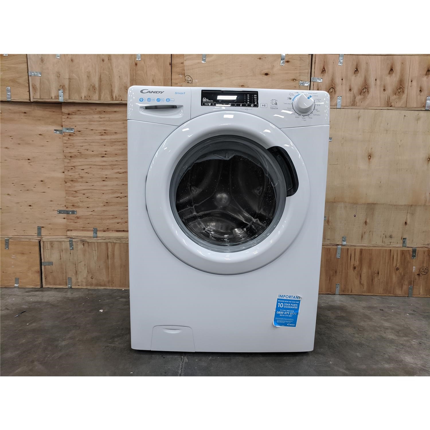 Refurbished Candy CS149TE 80 Freestanding 9KG 1400 Spin Washing Machine 78019357 1 CS149TE 80 Appliances Direct