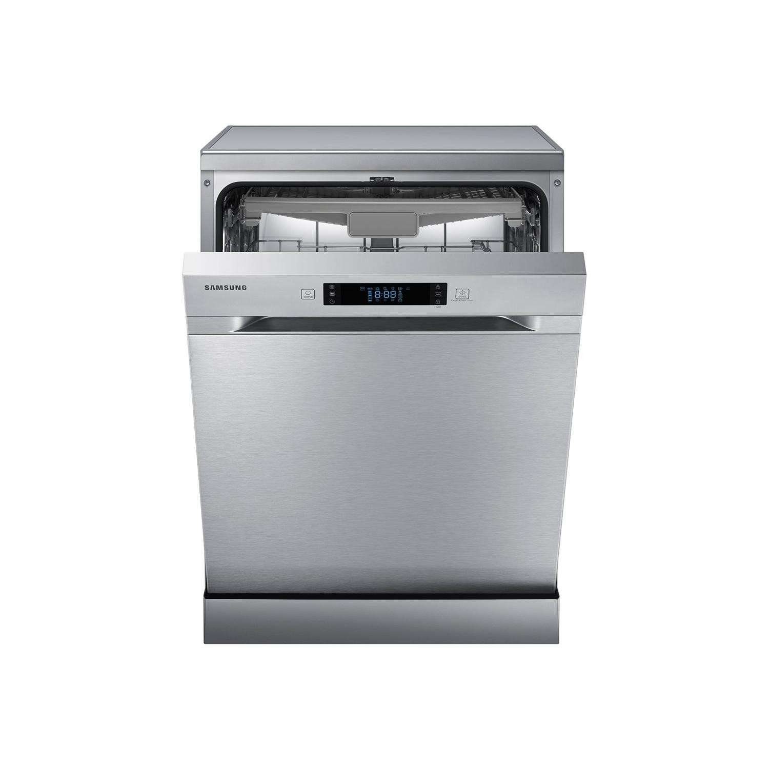 Samsung 14 Place Settings Freestanding Dishwasher Silver DW60M6050FS