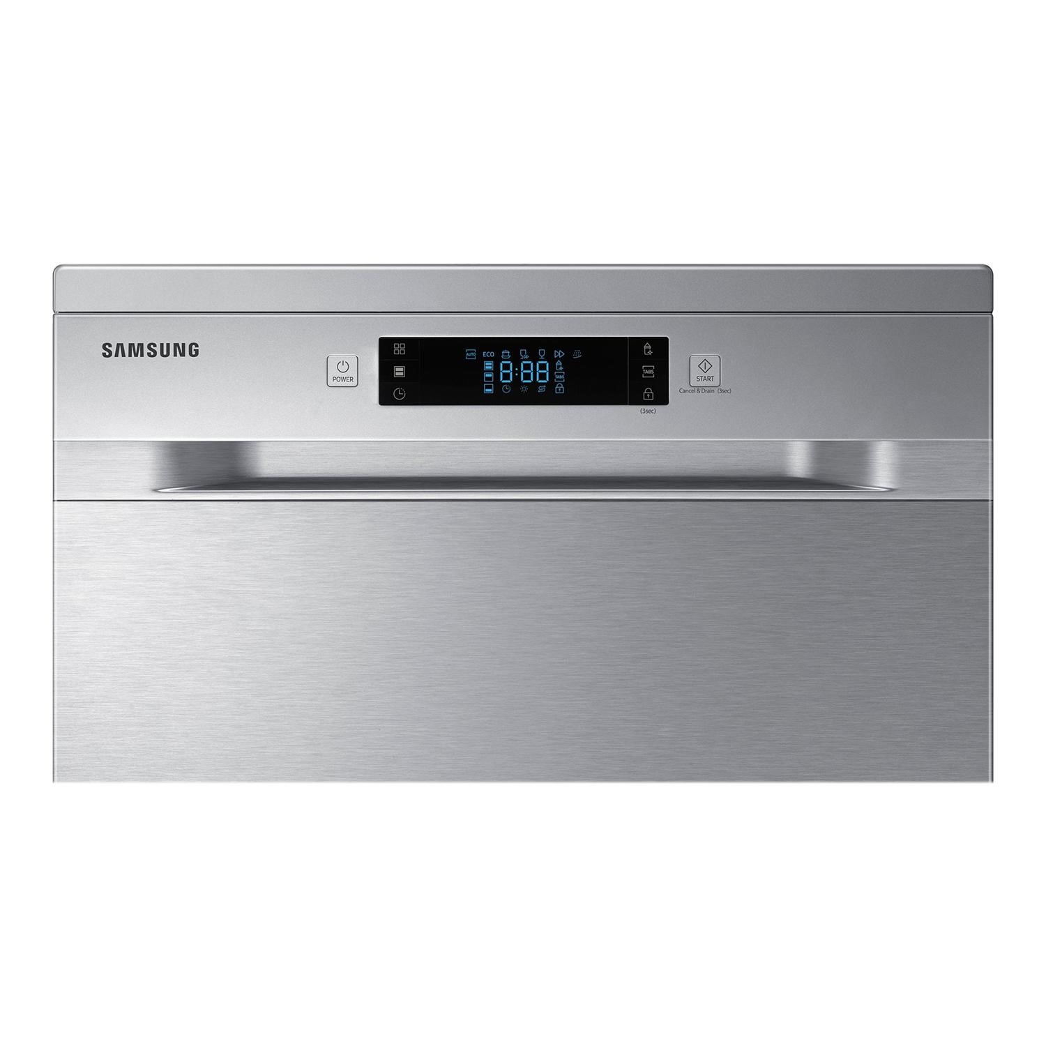 Samsung 14 Place Settings Freestanding Dishwasher Silver DW60M6050FS