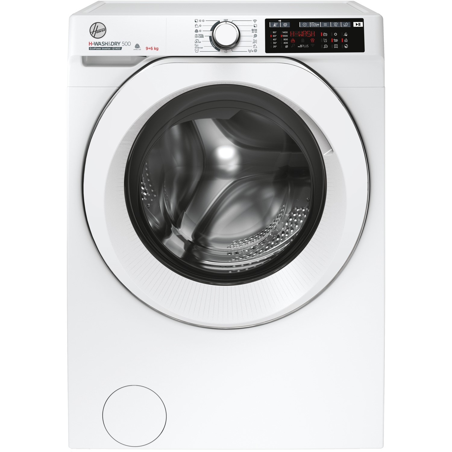 Refurbished Hoover H-Wash&Dry 500 HD496AMC/1-80 Freestanding 9/6KG 1400 Spin Washer Dryer White