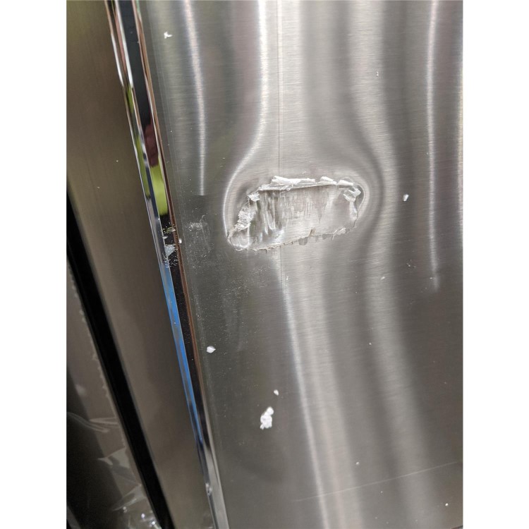 Refurbished Samsung RF56J9040SR Freestanding 482 Litre 65/35 Frost Free American Fridge Freezer