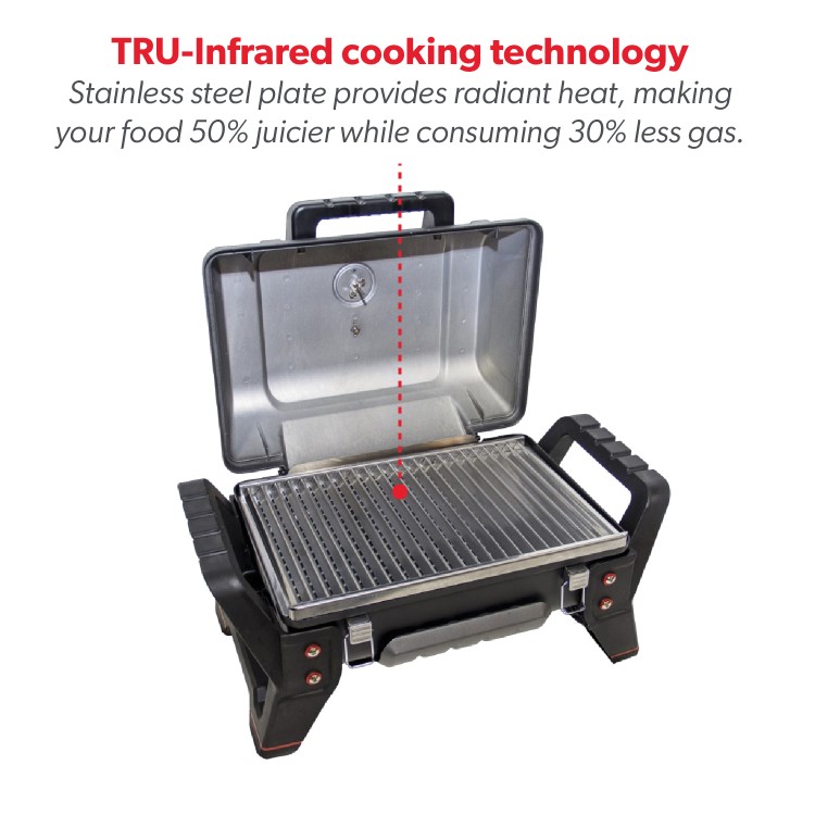 GRADE A1 - Char-Broil X200 Grill2Go - Portable Gas BBQ with TRU-Infrared 