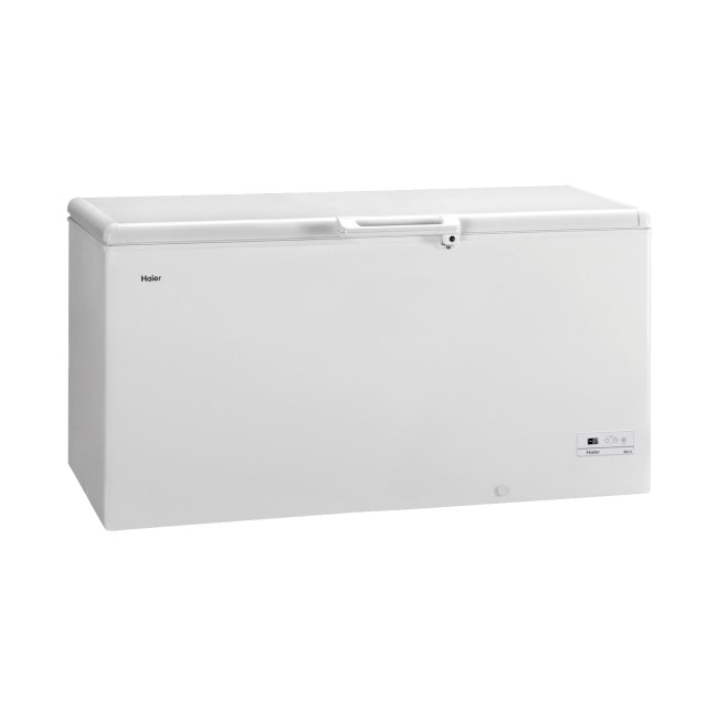 Haier HCE519R 165cm Wide 519L Chest Freezer With Fast Freeze - White
