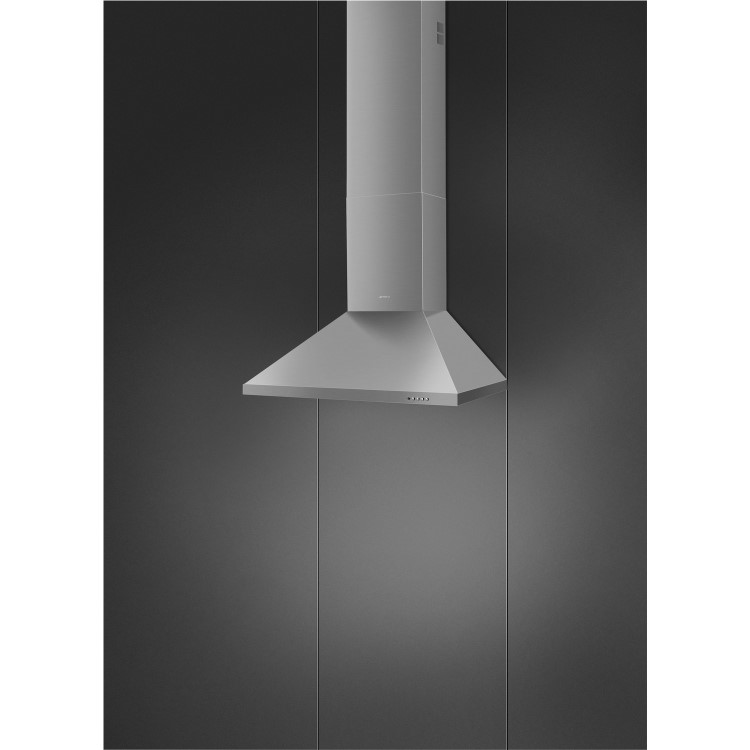 Smeg 60cm Chimney Cooker Hood - Stainless Steel