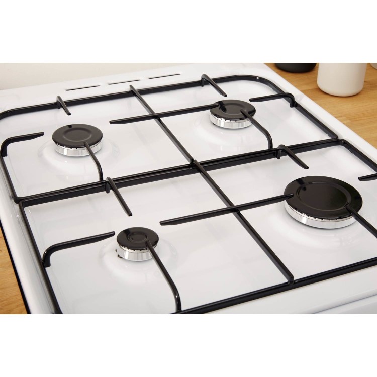 Indesit 50cm Gas Cooker - White