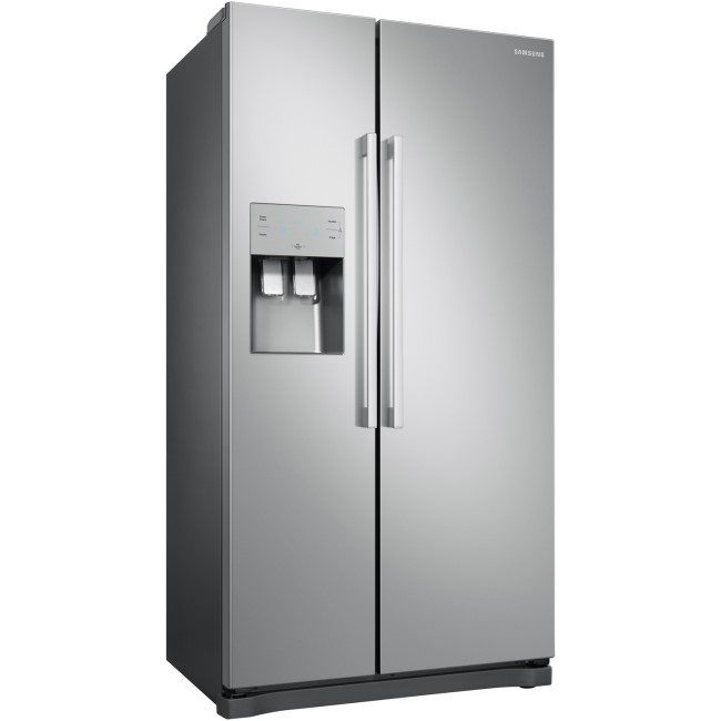 GRADE A2 - Samsung RS50N3513SA No Frost Side-by-side Fridge Freezer With Ice And Water Dispenser - Metal Graphite