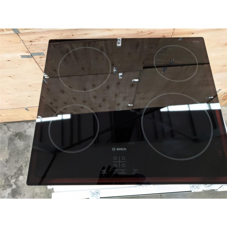 Refurbished Bosch PKE611D17E Serie 4 59cm Touch Control Four Zone Ceramic Hob