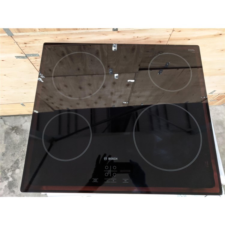 Refurbished Bosch PKE611D17E Serie 4 59cm Touch Control Four Zone Ceramic Hob