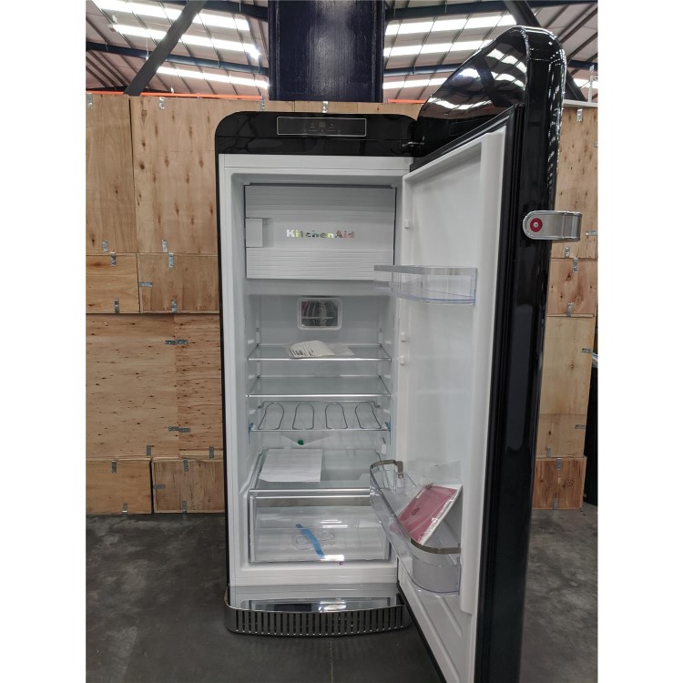 Refurbished KitchenAid KCFMB60150R Freestanding 205 Litre Fridge Black