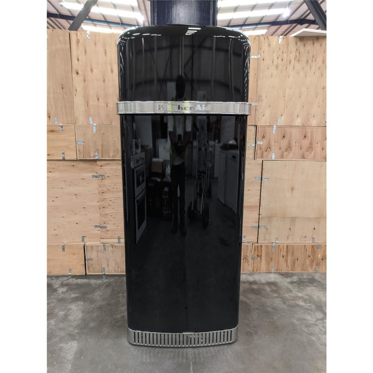 Refurbished KitchenAid KCFMB60150R Freestanding 205 Litre Fridge Black